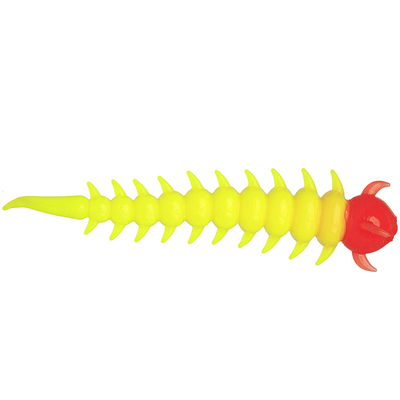 Westin Greedy Worm - 8p - 5,5cm - Garlic/Cheese