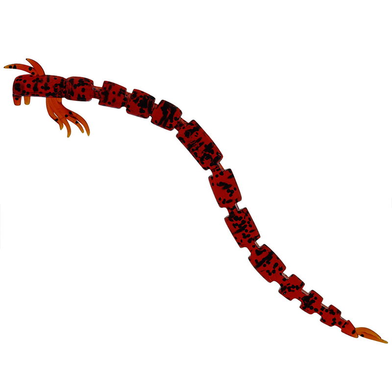 Westin BloodTeez Worm - 8p - 5,5cm - Bloodworm