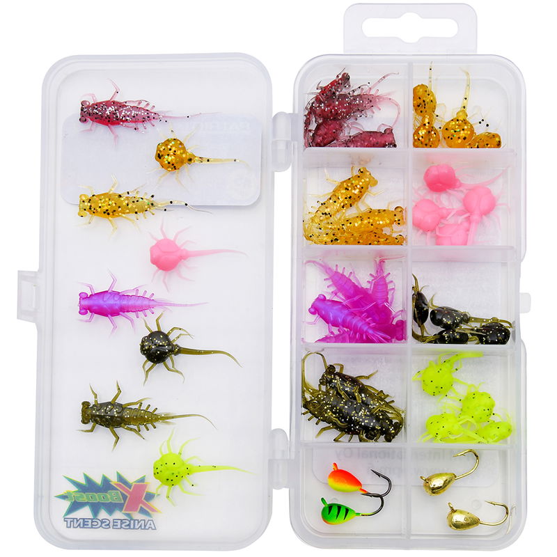 Patriot Ice Micro Jiggsortiment (45 delar) - Kit 2