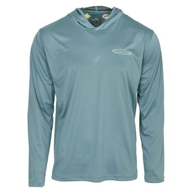 Vision Bamboo BUG & UV Hoodie - Stone Blue