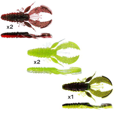 Westin CreCraw Creaturebait - 5p - 8,5cm