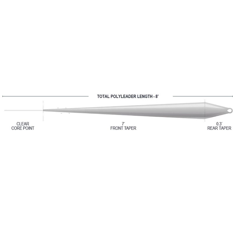 Tactical Polyleader Airflo - 8' - Ultimate Dry - Float