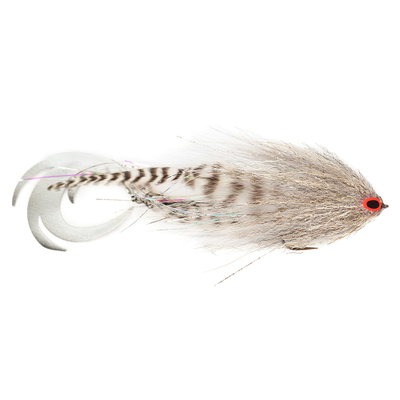 Gäddfluga Bauers Hot Fuzz - Grizzly Baitfish