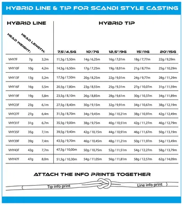 Vision Hybrid Tapered Tip - 10ft
