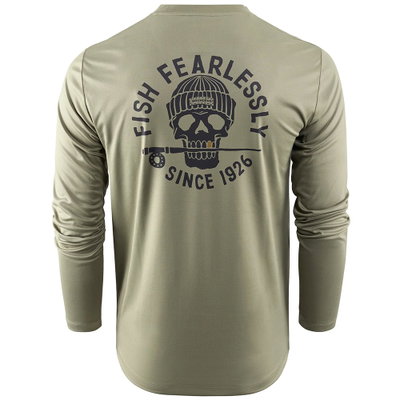 Grundéns 'DeadStick' Long Sleeve Tee (UPF50) - Forest