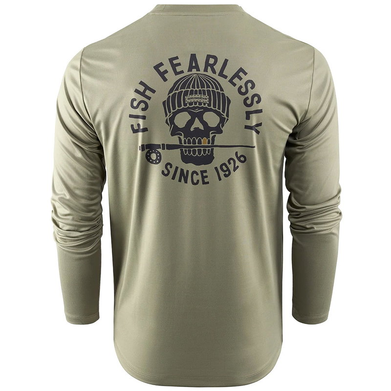 Grundéns 'DeadStick' Long Sleeve Tee (UPF50) - Forest