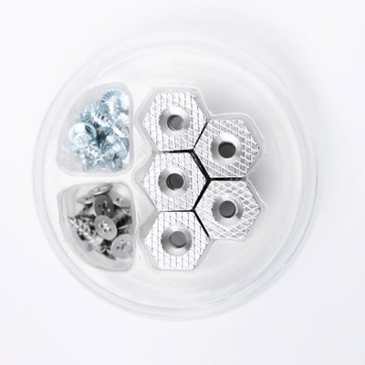 Grundéns HEXAGRIP Cleat & Stud Pack - Silver