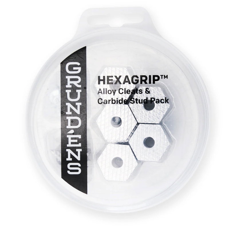 Grundéns HEXAGRIP Cleat & Stud Pack - Silver