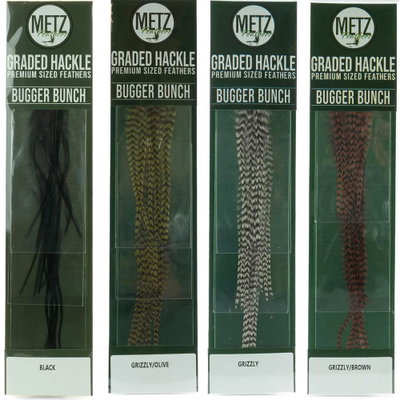 Metz Hackle - Bugger Bunch(Streamerhackel)