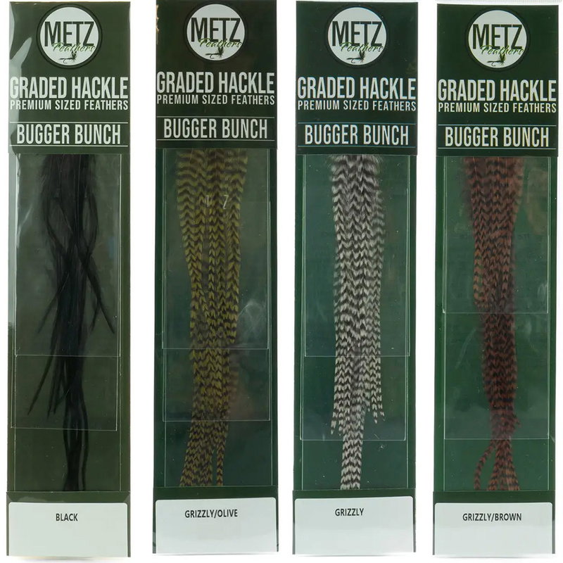Metz Hackle - Bugger Bunch(Streamerhackel)
