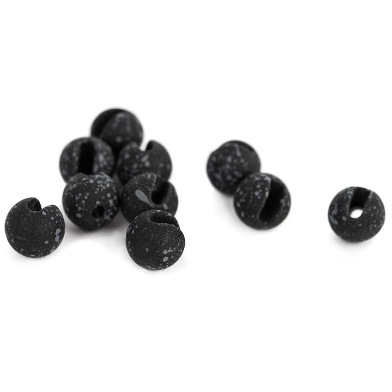 Mottled Tactical Slotted Tungsten Beads