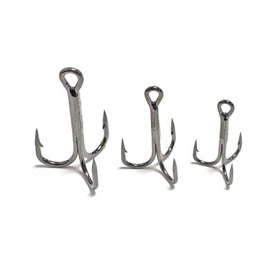 Origin Långskaftad Pimpelkrok (Black Nickel) - 10p