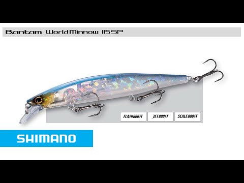 Shimano Bantam World Minnow Flash Boost - Suspending - 115mm - 17g
