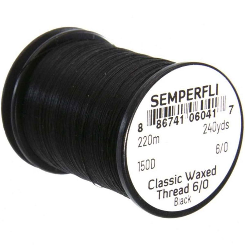 Semperfli Classic Waxed Thread - Bulkspole 220m - 6/0