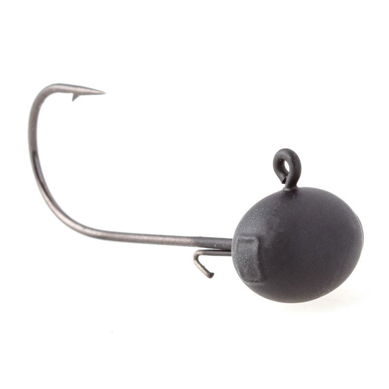 Camo Lures Football Jighead 'Black' - 5p