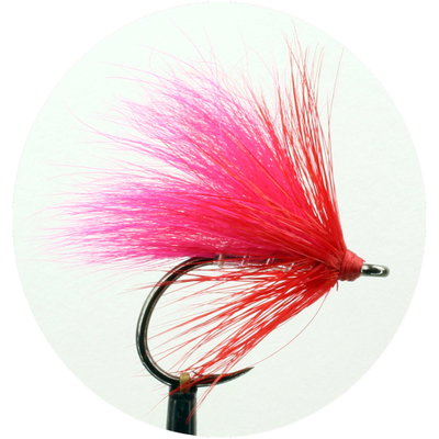 SpinFluga Laxett - Pink - #6