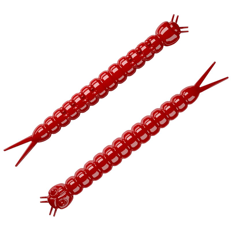 Libra Lures 'Slight Worm' - 38mm - Krill