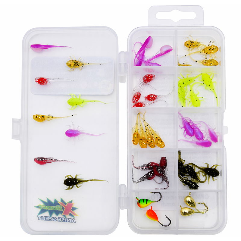 Patriot Ice Micro Jiggsortiment (45 delar) - Kit 1