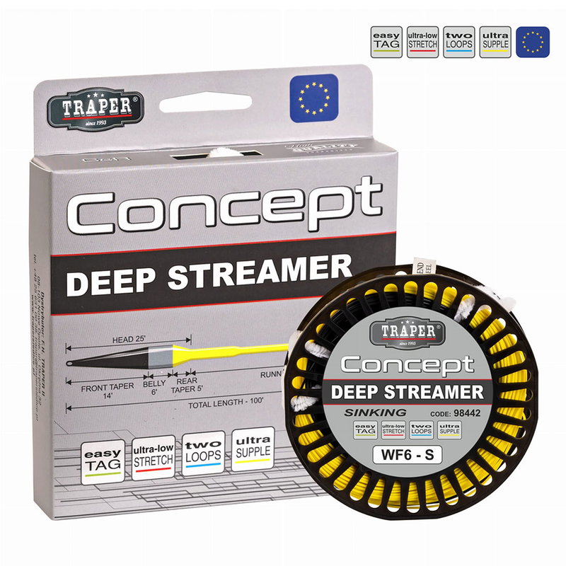 Traper Concept Deep Streamer - WF - Sink8 Tip