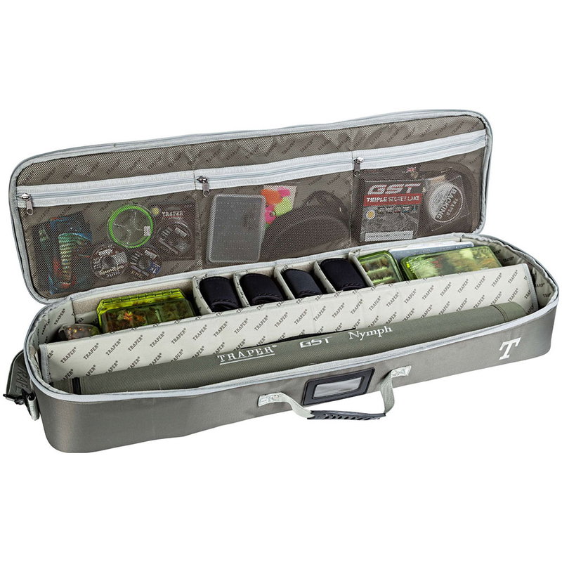 Traper Rod & Reel Bag - Grey/Olive
