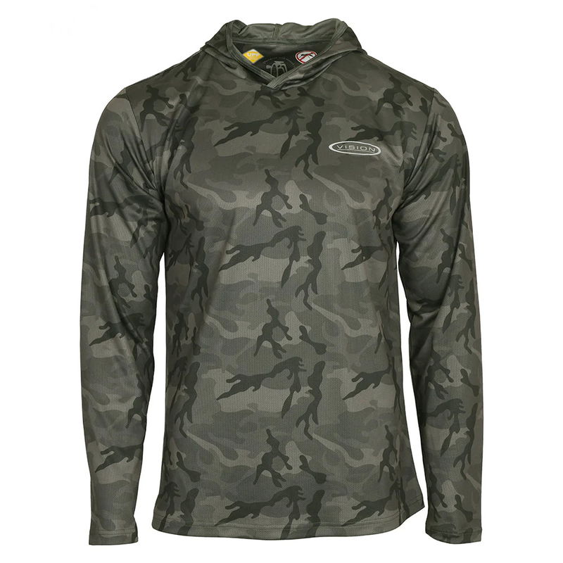 Vision Bamboo BUG & UV Hoodie - Camo