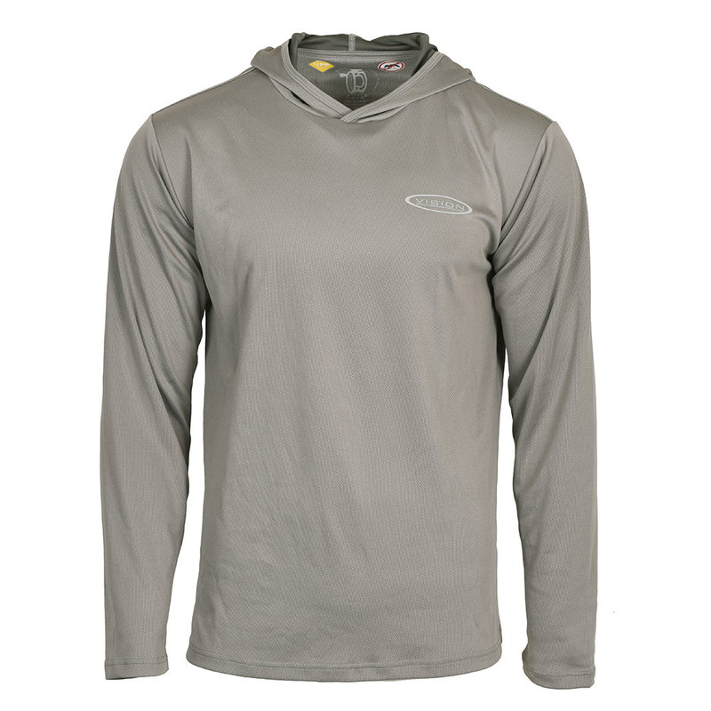 Vision Bamboo BUG & UV Hoodie - Moon Rock