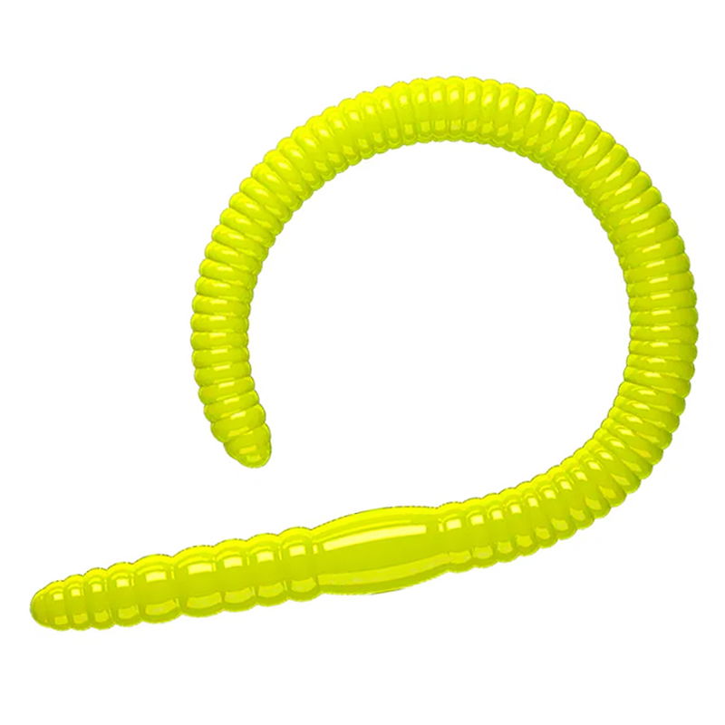 Libra Lures 'Flex Worm Jr.' - 15p - 65mm - Cheese