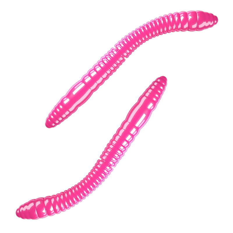 Libra Lures 'Fatty D'Worm Tournament' - 12p - 55mm - Vitlök