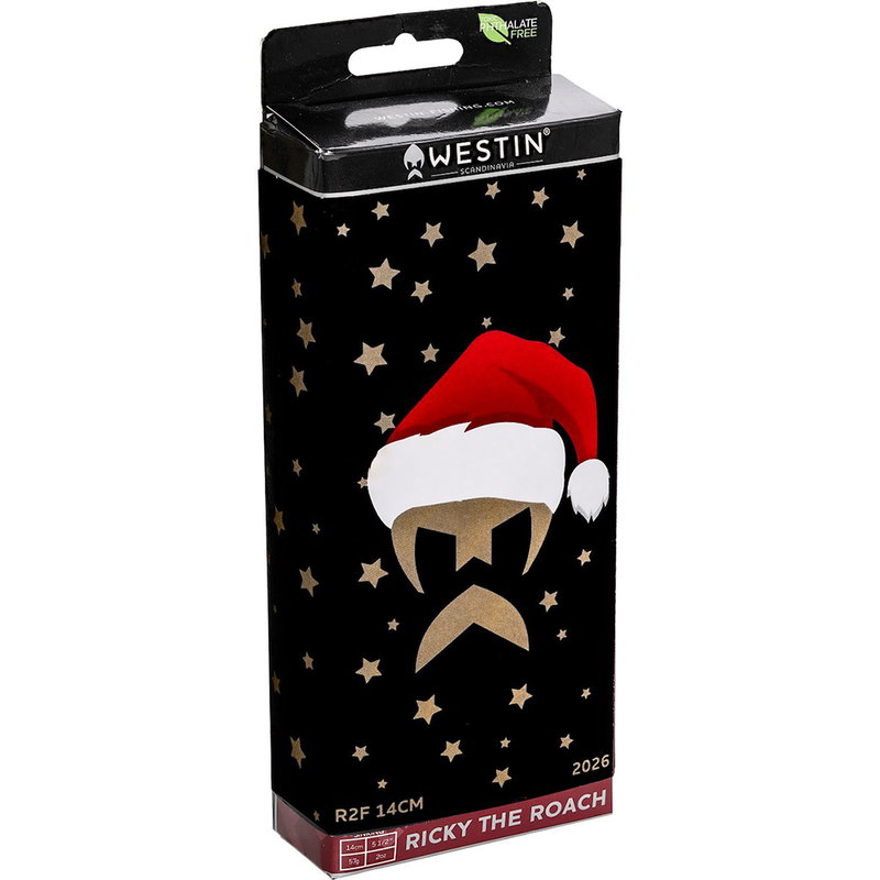 Westin Ricky The Roach R2F - 14cm - Christmas '26 Edition (Mixed)