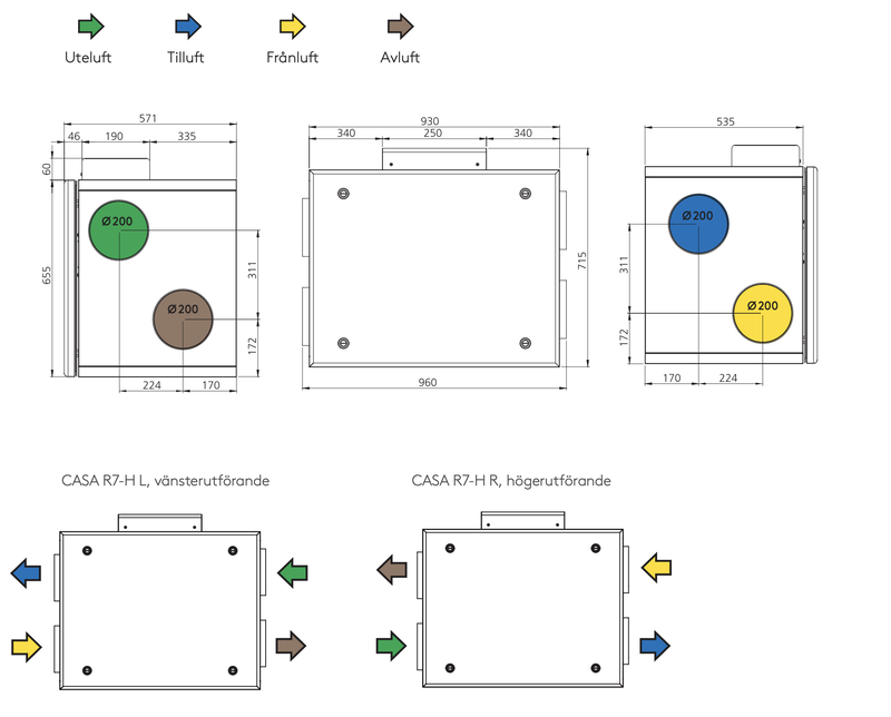 Swegon CASA R7-H Smart