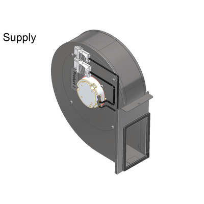 Östberg fläktmotorkit 100 S EC2 & 100 T EC - Tilluft