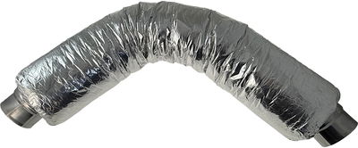 Ljuddämpare Flexibel 50mm 1,2m