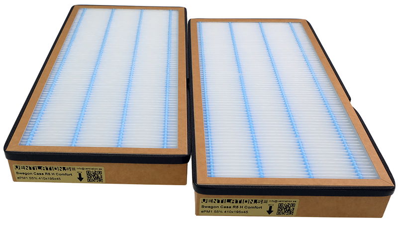 Ventilationsfilter Swegon Casa R5/R5H Comfort och FREE-H/V90 Eko