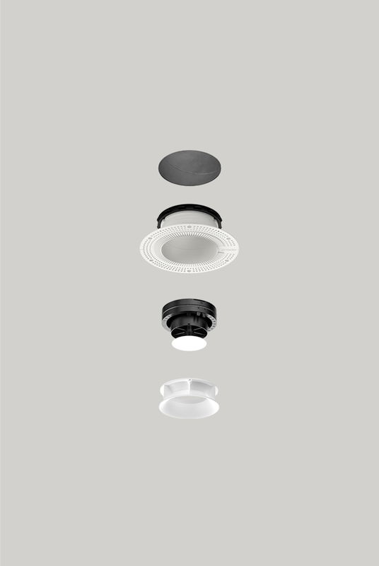 Pradovent trimless luftdon Design gipsmontage