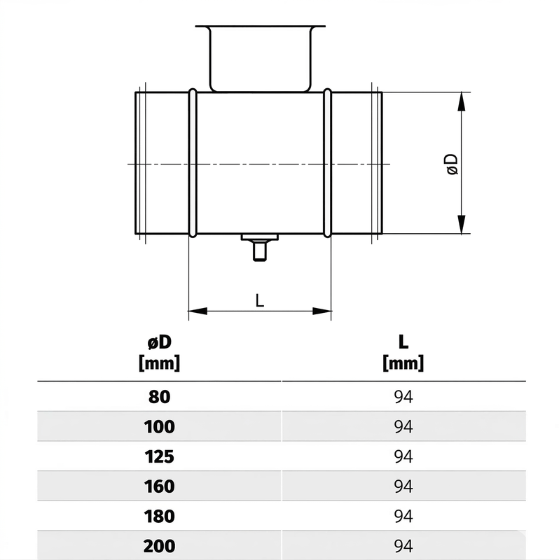 Avstängningsspjäll DSX 160