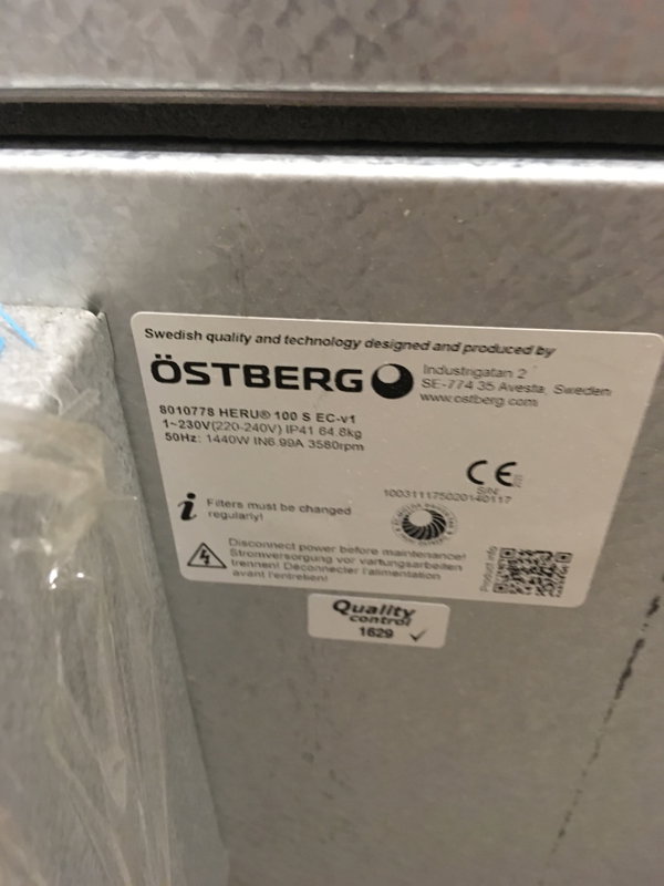 Fyndvara Östberg Heru 100 S EC-v1