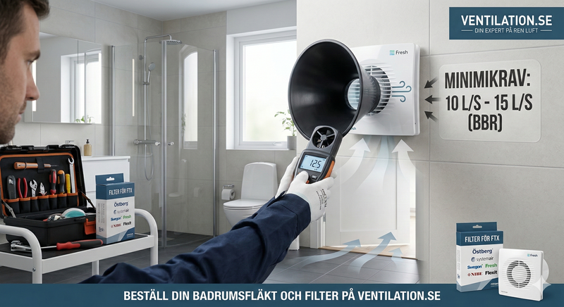 Hur mycket luft ska ett badrum ha? En guide till rätt ventilation