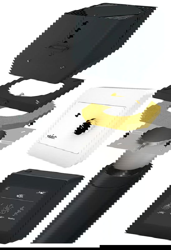 Exodraft paket 2 RSV 9 - Stängd eldstad stålskorsten