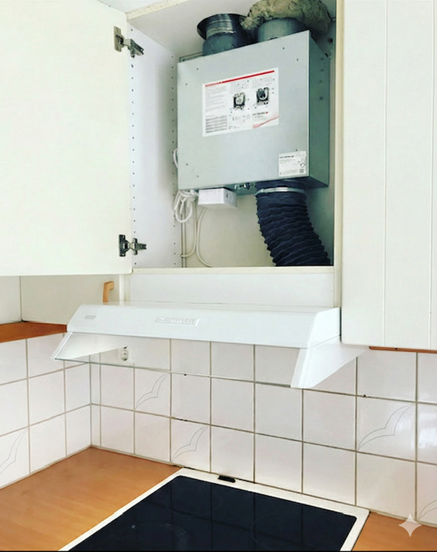 Kryddhyllefläkten: Den dolda ventilationslösningen