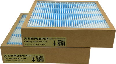Ventilationsfilter Östberg Heru 70 K Eko
