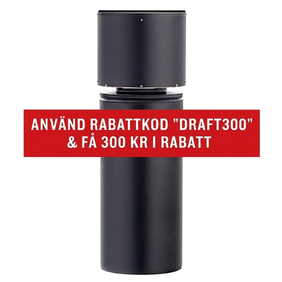 Draftbooster rökgasfläkt