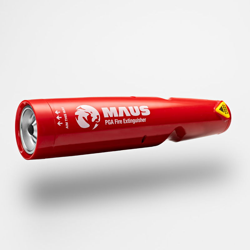 MAUS Xtin Klein brandsläckare