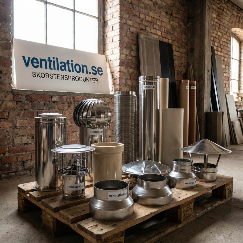 Skorsten – Allt du behöver veta om moderna skorstensprodukter