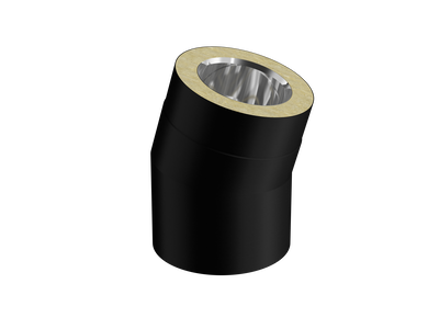 Landy Facil Rörböj 15° Svart