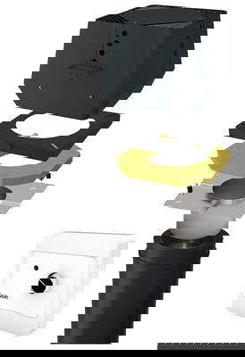 Exodraft paket 4 RSV 12 - Öppen eldstad stålskorsten