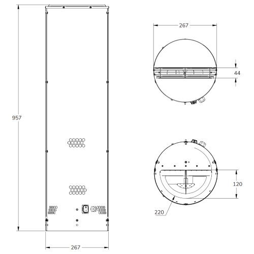 Partikelfilter Exodraft ESP-10 V3
