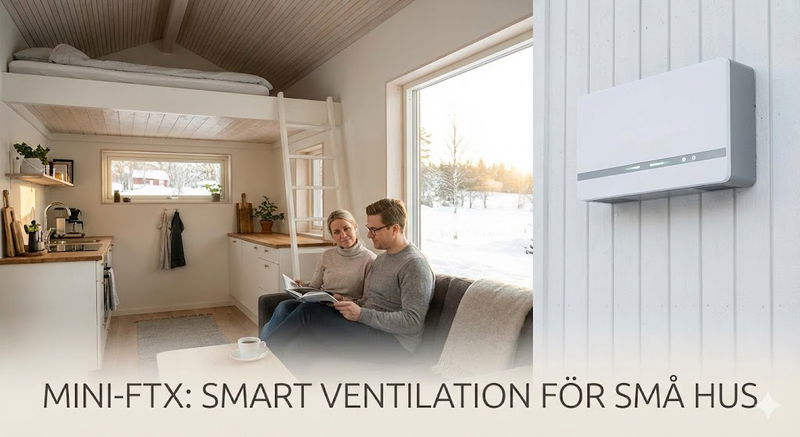 Frisk luft på liten yta – Varför mini-FTX är räddningen för ditt Attefallshus