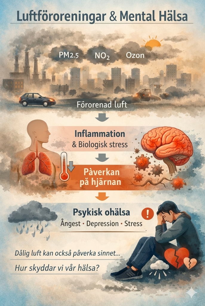 Hur luftföroreningar kan påverka din mentala hälsa