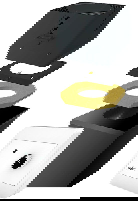 Exodraft paket 5 RSV 12 - Öppen eldstad murad skorsten