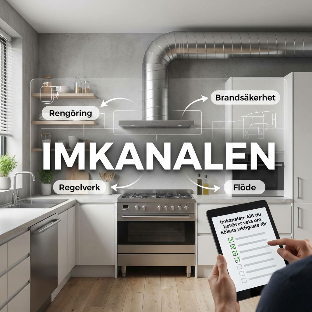 Imkanalen: Allt du behöver veta om kökets viktigaste rör